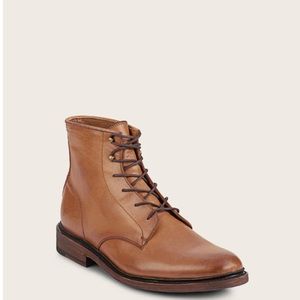 Frye lace up boot